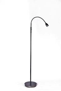 Patented Focus Adjustable LED Beam Floor Lamp with Gooseneck for Reading, Cra... - Picture 1 of 3