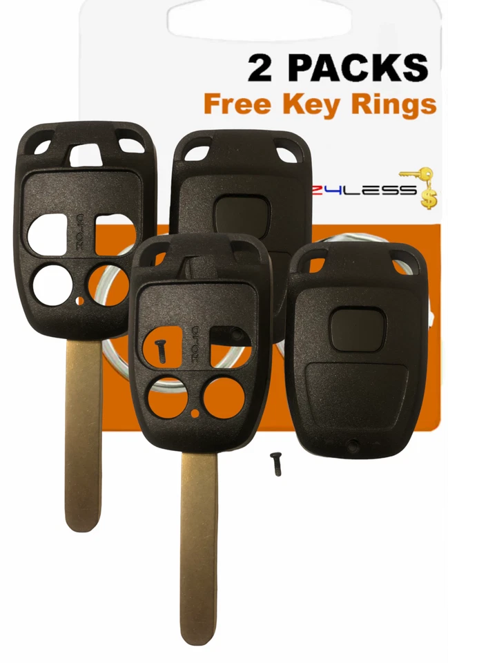 2 llaves de cabeza remota de 5 botones nuevas Honda Odyssey 2011-2013 carcasa Foto 1 de 3