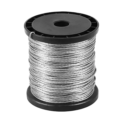 656ft Electric Fence Wire 200M Aluminum Magnesium Alloy Wire Durable 14 Gauge - Image 1 of 4
