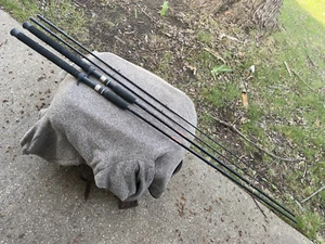 PAIR OF SOUTH BEND BLACK BEAUTY 8'6" DIPSY DIVER TROLLING RODS - Picture 1 of 19