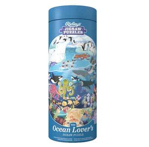 The Ocean Lover's 1000 Piece Round Jigsaw Puzzle Ridley New - Picture 1 of 3