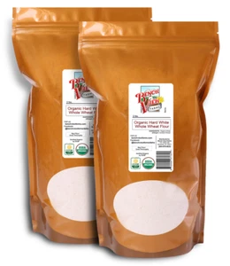 Organic Hard White Whole Wheat Flour - 2lbs (Pack of 2) - Picture 1 of 7
