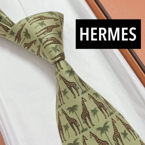 HERMÈS Cravatta uomo HERMES Francia vera seta cravatta abito classico lusso multicolore Y39