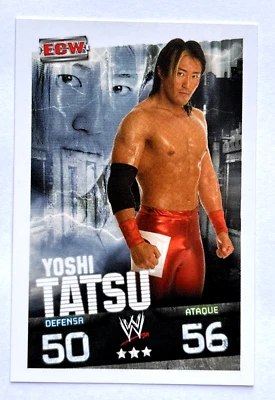 2009 WWE Topps Slam Attax Evolution TCG #126 YOSHI TATSU Ecw Cards - Image 1 of 4