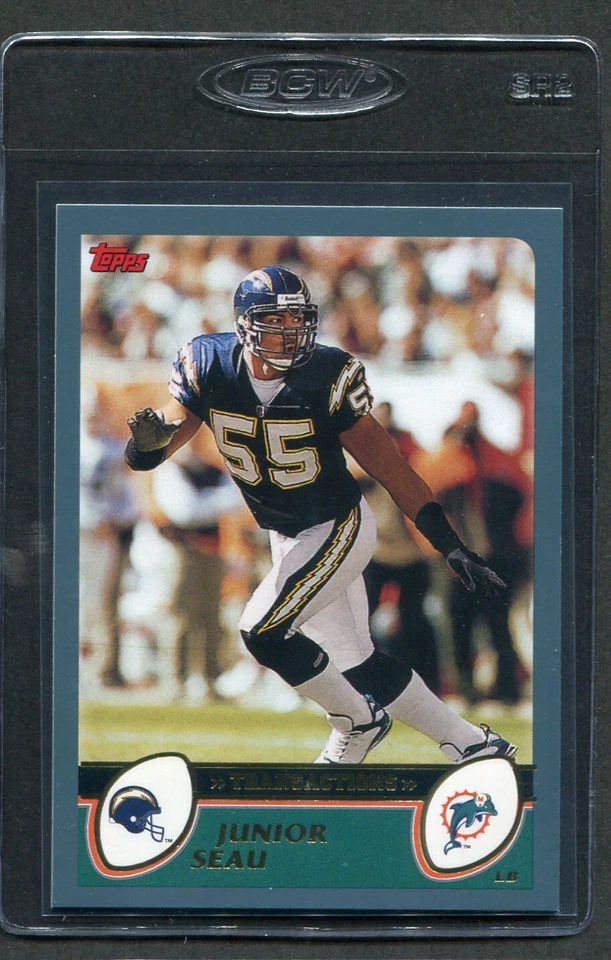 2003 Topps Junior Seau #98 Dolphins Mint - Image 1 of 1