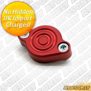 Blaster 200 Brake Block Off Plate For Yamaha Red YFS 1987-06 Parking Brake - Picture 1 of 2