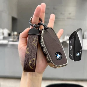 Protection Key Fob Case Cover for BMW 1 2 4 6 7 X6 X7 i7 XM 760 I3 IX X1 740 530 - Picture 1 of 3