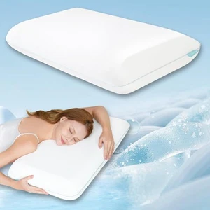 Cooling Soft Memory Foam Pillow, Cervical Neck Pillow for Side Sleepers, Back... - Picture 1 of 7