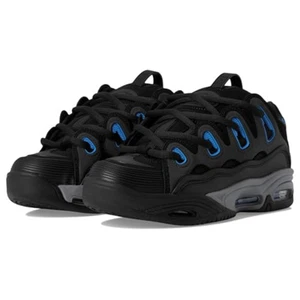Zapatos de skate Osiris D3 2001 para hombre negros/grises/azules - Imagen 1 de 9