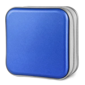 Custodia CD Capacità 40 Porta CD/DVD Portafoglio Plastica Rigida DVD Disc Case St... - Foto 1 di 6