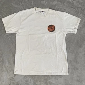 Santa Cruz Skateboards Shirt Tom Knox Size Large Licensed 2021 NHS Merch White - Picture 1 of 10