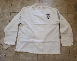 Abrigo de Chef Le Cordon Bleu Paris Western Culinary Institute Talla L *manchas* Nuevo sin Etiquetas - Imagen 1 de 16