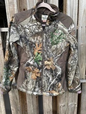Abrigo Chaqueta Mujer Magellan Exterior Realtree Edge Talla M Cremallera Completa Camuflado Foto 1 de 4