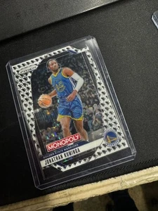 2024-25 Panini Prizm Monopoly Man Black & White Prizm SP Jonathan Kuminga #84 - Picture 1 of 2