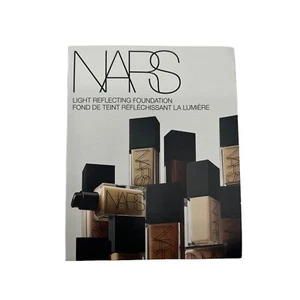 NARS LIGHT REFLECTING FOUNDATION 4-Shades Single Use Sampler Card New Sealed - Picture 1 of 2