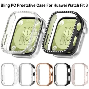 Anti-Scratch Diamond Bumper PC Diamond Screen Protector for Huawei Watch Fit 3 - Zdjęcie 1 z 17