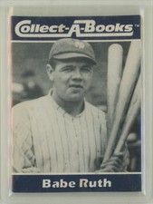 1990 CMC Collect-A-Books Babe Ruth . New York Yankees