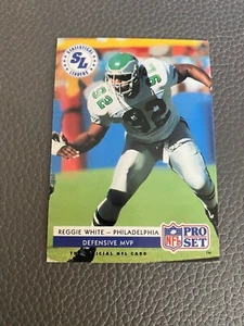 Reggie White 1992 Pro Set #18 ‘Statistical Leader’ football card - Eagles - Picture 1 of 2