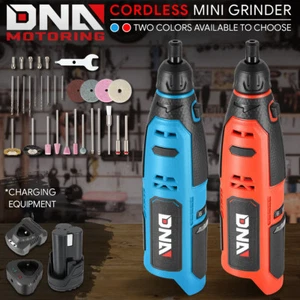12V Cordless Electric Mini Drill Grinder Power Rotary Tool Set w/Battery+Charger - Picture 1 of 11