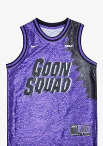 Boys Nike Lebron x Space Jam A New Legacy Goon Squad Jersey Sz M YOUTH - Picture 1 of 2