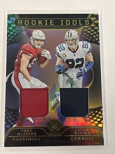 2022 Panini Illusions Rookie Idols Dual Memorabilia Trey McBride, Jason Whitten