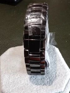 Emporio Armani Watch Bracelet 18mm Original Black Ceramic Tone - Picture 1 of 8