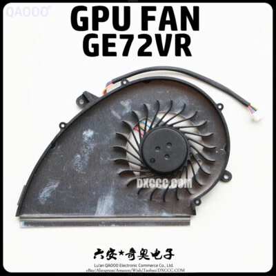 GPU FAN FOR MSI GE72VR GP72VR GL72VR MS-179B GPU Cooling Fan 4Pin - Image 1 of 2