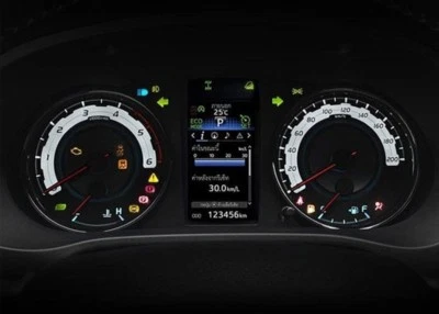 SPEED METER GAUGES FOR A/T 83800-FD250-B GENUINE TOYOTA HILUX REVO ROCCO 2018 Foto 1 de 4