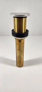 SINKOLOGY SINKSENSE AGED COPPER BATHROOM DECORATIVE SINK DRAIN - Picture 1 of 13