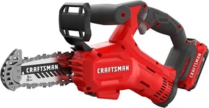 CRAFTSMAN V20 Cordless Pruning Saw, 6" Chain, Small Chainsaw with Battery - Picture 1 of 2