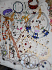Vintage & Modern Lot -44 Jewelry Free Shipping Necklaces Earrings Bracelets #486