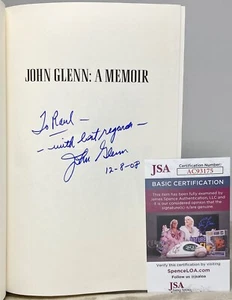 John Glenn: A Memoir SIGNED by JOHN GLENN 1st 1st - JSA COA AUTHENTICATED - Picture 1 of 12