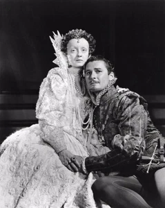 BETTE DAVIS - ERROL FLYNN - 10" x 8" Foto PRIVATLEBEN VON ELIZABETH & ESSEX - Bild 1 von 1