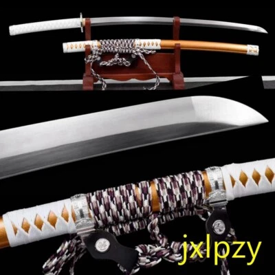 Espada japonesa tradição 41" samurai Katana tachi afiada 1090 lâmina de aço carbono - Imagem 1 de 4
