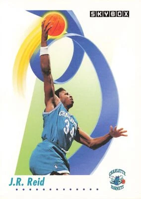 J.R. Reid #32 1991-92 SkyBox Charlotte Hornets - Image 1 of 2