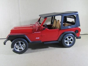 565V Solido 9011 Portugal Jeep Wrangler Covered 1997 Red GMC 1:19 - Picture 1 of 16
