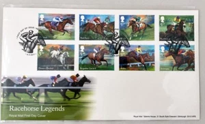 2017 - First Day Cover "Racehorse Legends" - NEWMARKET - Picture 1 of 2
