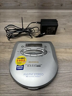 AIWA Portable CD Player with AM/FM Tuner XP-R100 Tested - Imagem 1 de 4