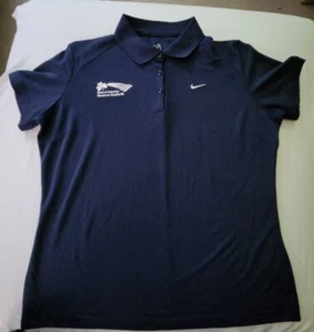 Nike Fit-dry Womens XLarge BofA Shamrock Shuffle Polo shirt NEW - Picture 1 of 3