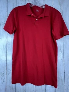 Old Navy Uniform Polo Red Shirt Boys Size XXL 18 Short Sleeve School Work NWT - Picture 1 of 10