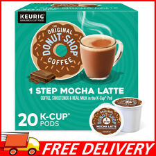 The Original Donut Shop Mocha Latte, Single-Serve Keurig K-Cup Pods, 20 Count
