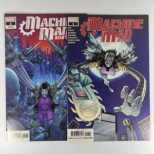 Machine Man 2020 #1-2 Ryp Variant Complete Mini-Series Marvel Comics 2020 NM - Picture 1 of 7