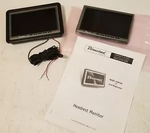 TWO vintage Directed 7" 16:9 LCD car video monitors HVM700 - AS-IS - Pimpmyride - Picture 1 of 11