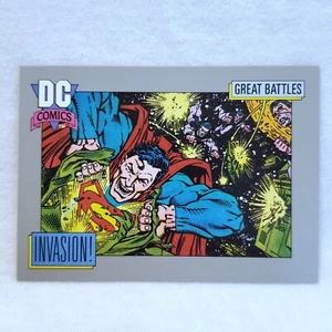 Invasion Great Battles #155 1992 DC Comics Card - Picture 1 of 2