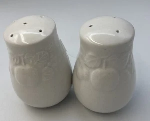 Gibson Designs Obst Salz & Pfefferstreuer. weiß - Bild 1 von 10