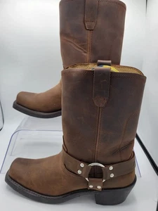 Durango Damen Crossroads Harness Stiefel Biker Western Größe 10M - Bild 1 von 9