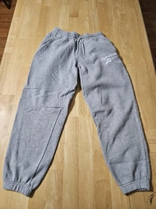 Reebok Gray Jogger Classic Signature Boys Size M (12-14) Casual Athletic @B1 - Picture 1 of 6