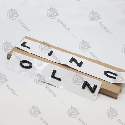 For Lincoln SUV Aviator/navigator/ Gloss Black Rear Emblem Letters 2020-2025 - Image 1 of 4