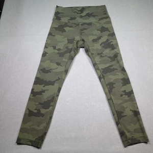Lululemon Align Pants Womens 8 Green Camo High Rise Leggings Yoga Gym Athletic - Picture 1 of 11