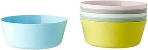 Ikea Plastic Bowl (Mixed Colours) - Set of 6 Small, Multicolor - Picture 1 of 4
